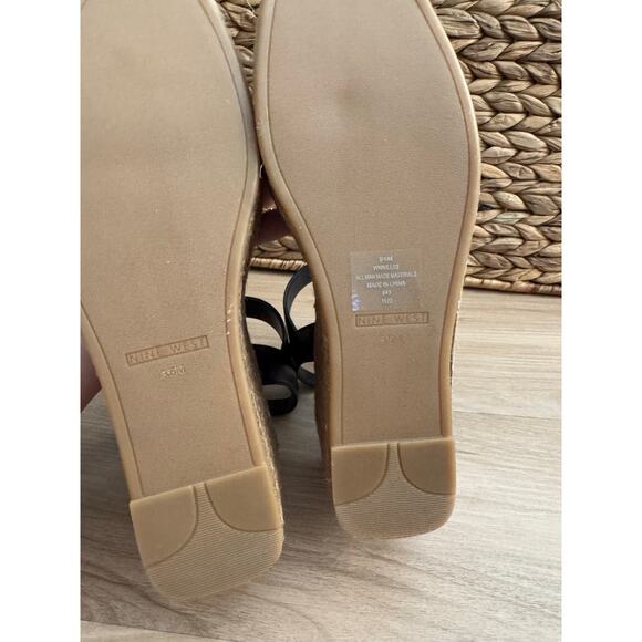 NWOB! Nine West Nillo Espadrille Wedge Sandal - Picture 2 of 7